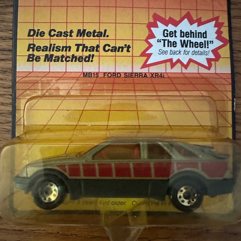 Matchbox die cast metal Ford Sierra xr4i vintage new in box - Picture 2 of 3